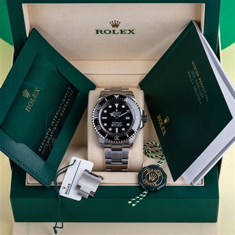 rolex box and papers